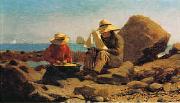 Winslow Homer The Boat Builders oil painting